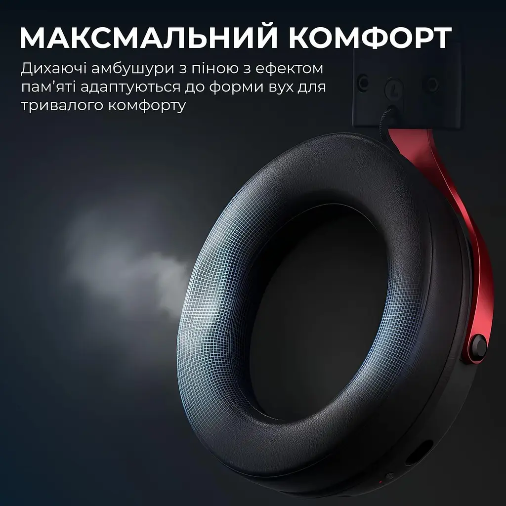 Игровая гарнитура Ajazz AHW10 Black (AHW10-B) - фото 7