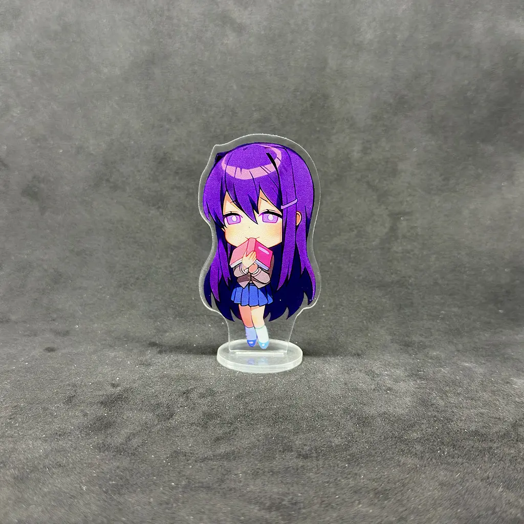 Акрилова колекційна фігурка Chibi Doki Doki Literature Club! Юрі 10 cм