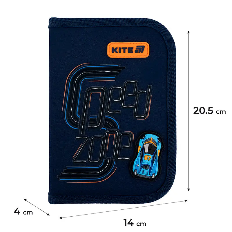 Пенал Kite Speed ​​Zone синий (K25-622H-4) - фото 3