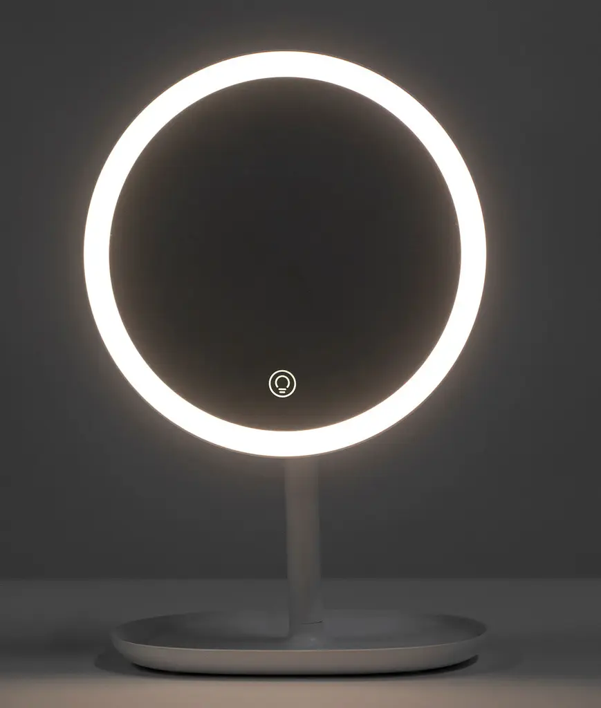 Дзеркало для макіяжу з LED підсвічуванням Xiaomi Jordan-Judy 8" (NV543) - фото 2