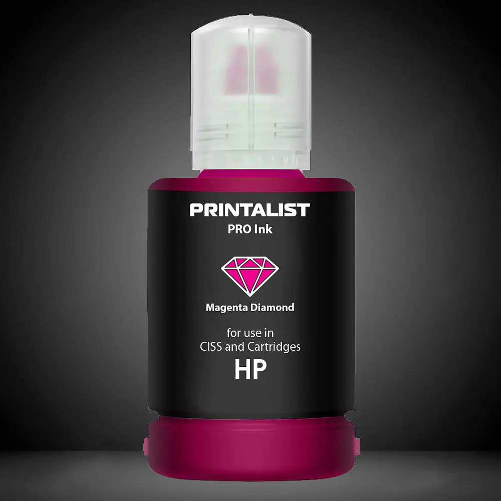 Чорнило PRINTALIST для HP 140г Magenta водорозчинне (PL-INK-HP-M) - фото 6
