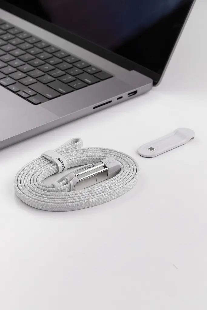 Кабель Rolling Square 6in1, inCharge XL 2 м, білий (XLM02R) - фото 6