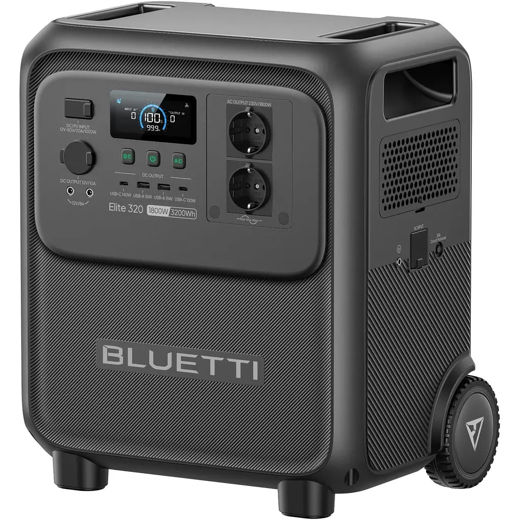 Портативна зарядна станція Bluetti Elite 320 LiFePO4, 3200 Вт/ч 1800 Вт (ELITE 320) - фото 5