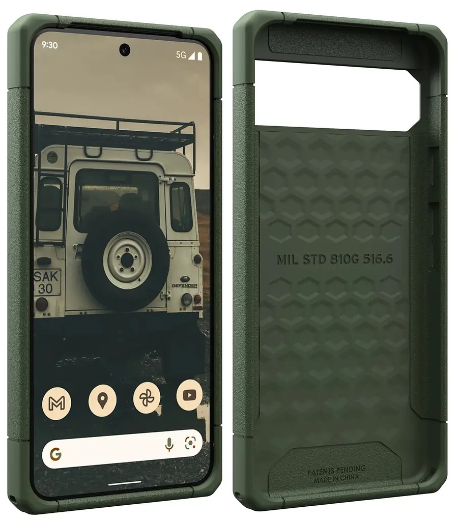 Оригінальний протиударний чохол для Google Pixel 8 UAG Scout Olive Drab 614318117272 - фото 7