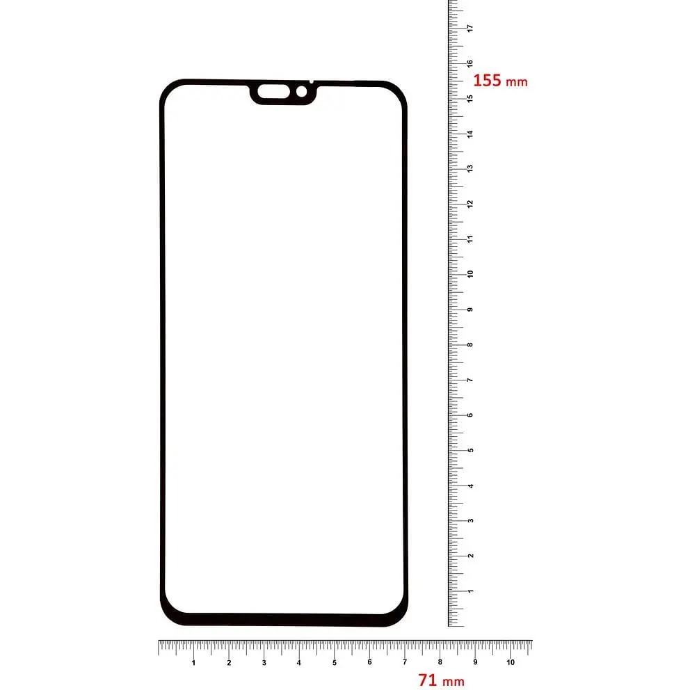 Захисне скло BeCover для Honor 9X Lite Black (705105) - фото 3
