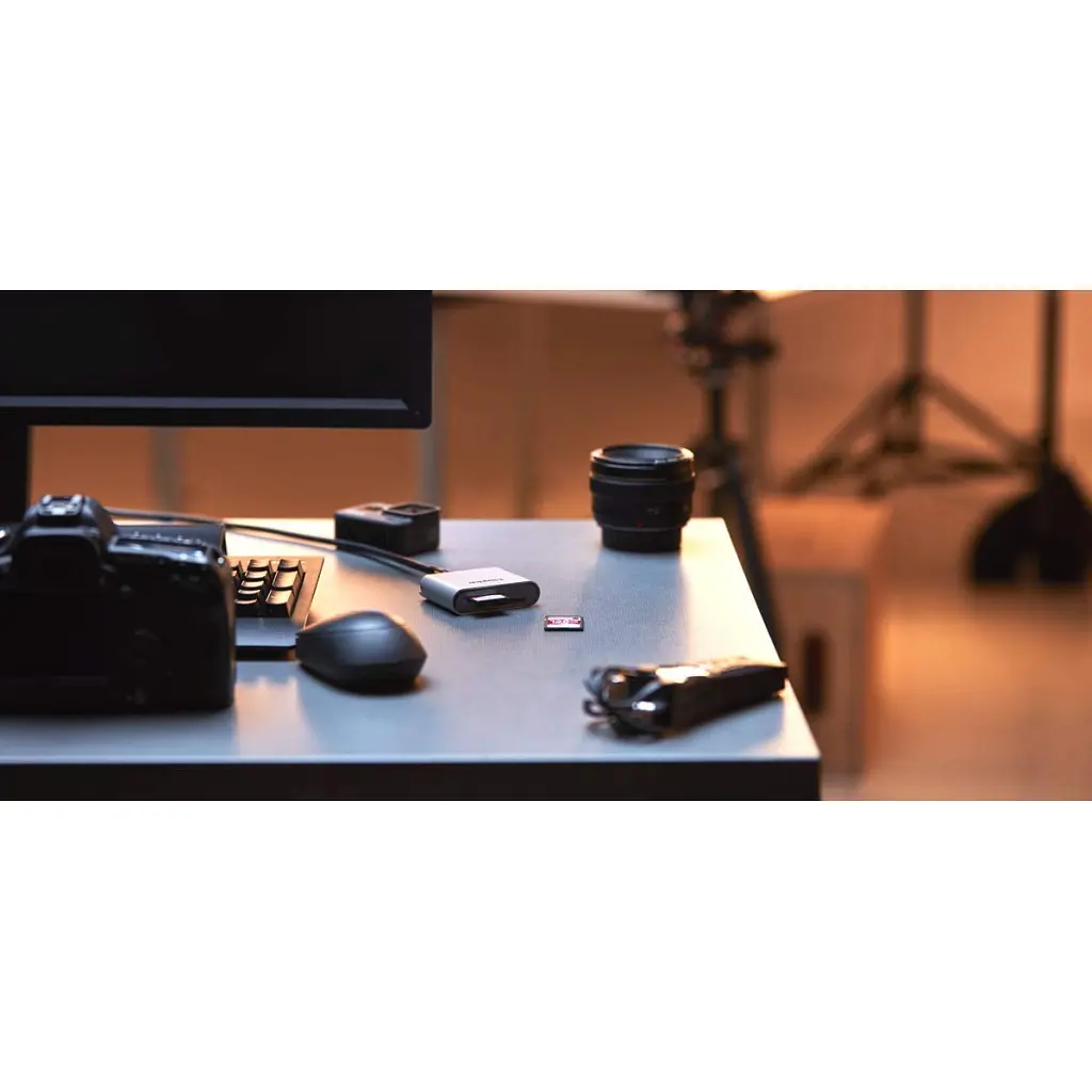 Считыватель флеш-карт Kingston Workflow Dual-Slot SDHC/SDXC UHS-II (WFS-SD) - фото 3