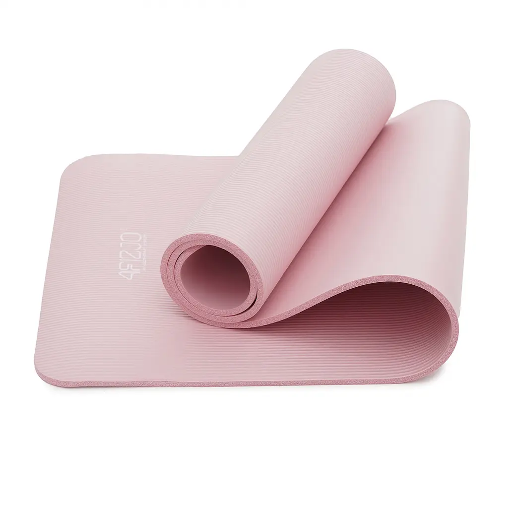 Килимок (мат) спортивний 4FIZJO NBR 180 x 60 x 1.5 см для йоги та фітнесу 4FJ0370 Pink (P-5907739316998) - фото 4