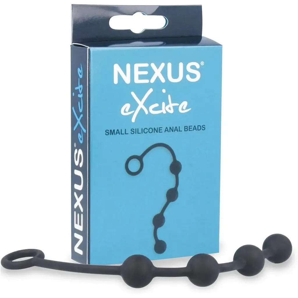 Анальные шарики Nexus Excite Small Anal Beads силикон 2 см - фото 3