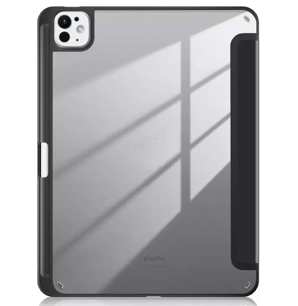 Чехол Primolux Transparent для планшета Apple iPad Pro 11" 2024 (A2836 / A2837 / A3006) Black/Clear - фото 2