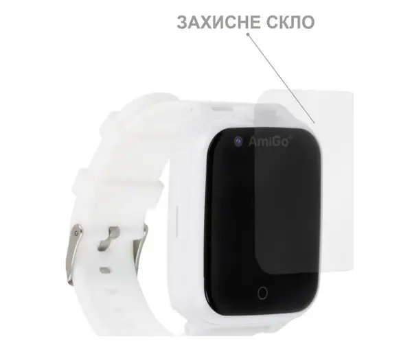 Дитячий смарт-годинник Amigo GO006 GPS 4G WIFI Videocall з відеодзвінком White Білі - фото 7