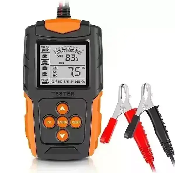 Тестер акумуляторів E-FAST TK-100 12/24 В - фото 3