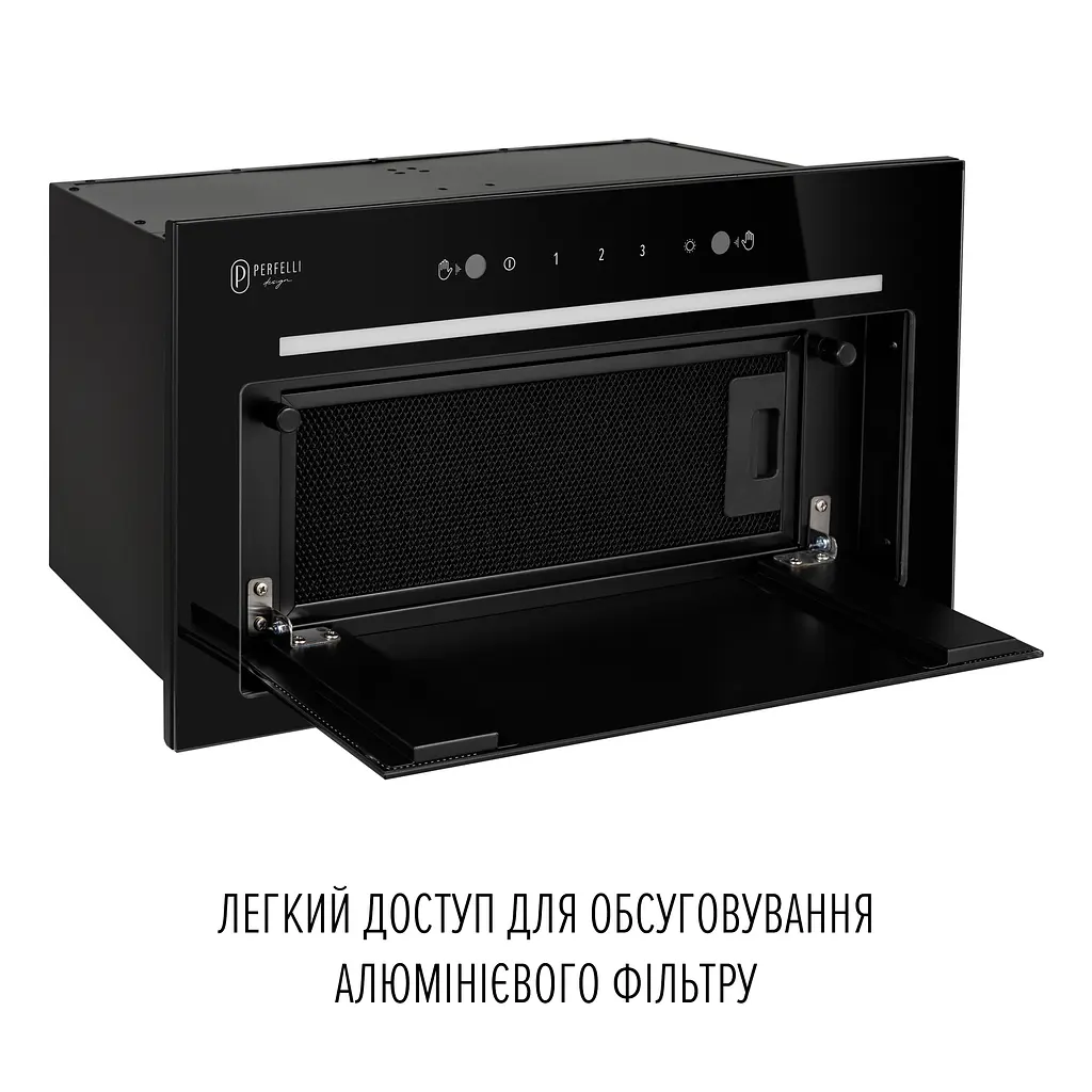 Витяжка повновбудована PERFELLI DESIGN FILINI 5 NW NERO SILENZIO - фото 7