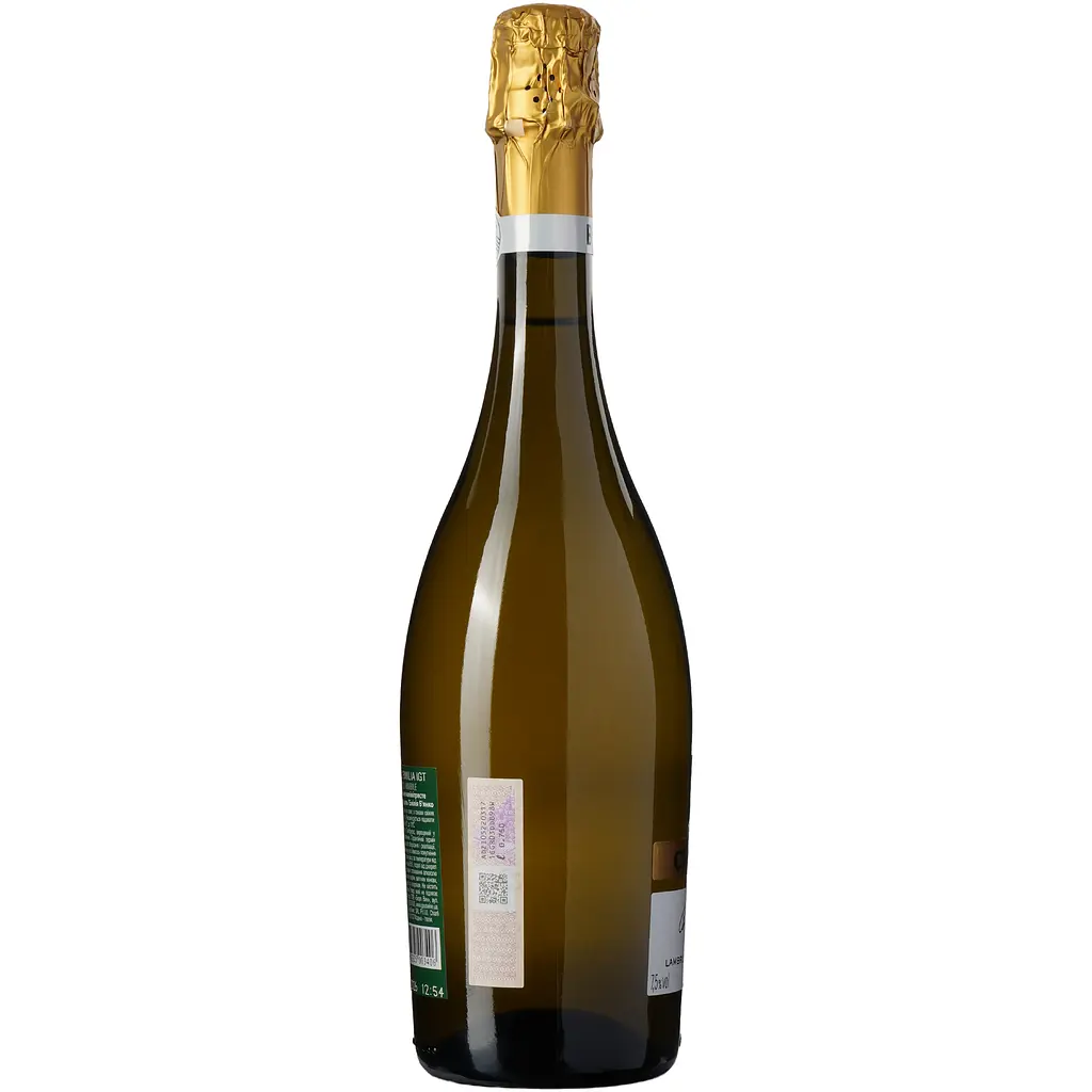 Вино напівігристе Chiarli Lambrusco dell 'Emilia Bianco біле напівсолодке 7.5% 0.75 л (77) - фото 3