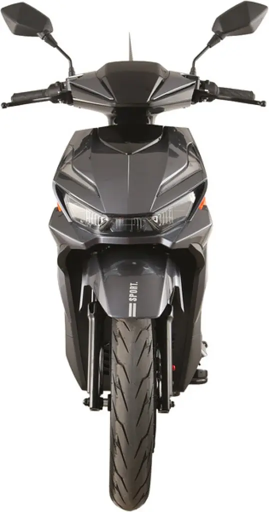 Электроскутер Двухместный Crosser V3 (2500W, 72V/35Ah) Серый - фото 4