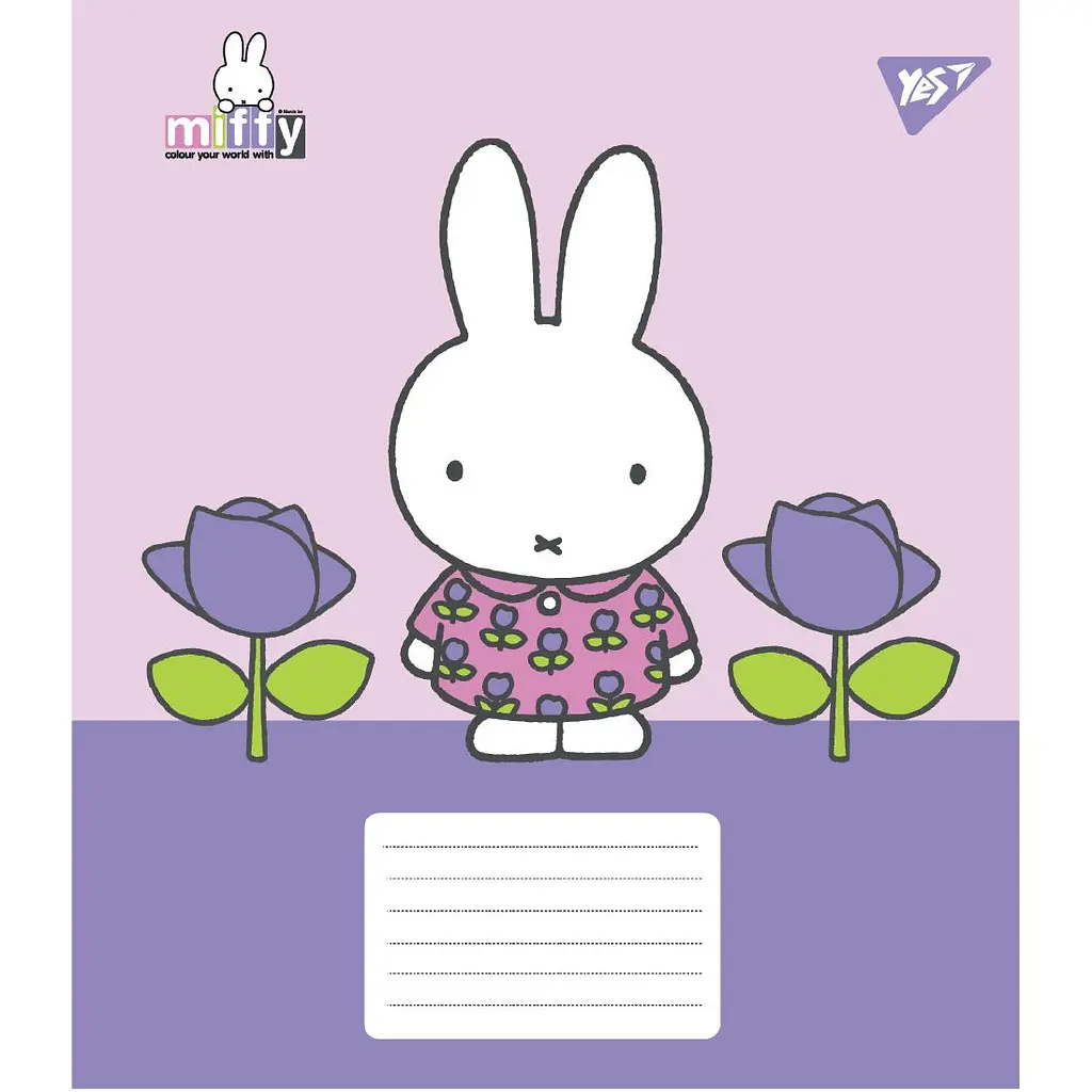 Набор тетрадей Yes Miffy Spring A5 в клетку 18 листов 25 шт. (767627) - фото 3