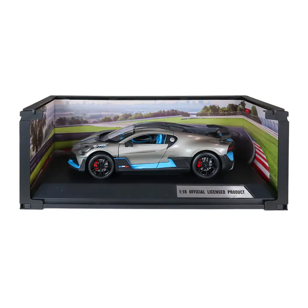 Автомодель - BUGATTI DIVO (сірий, 1:18) - фото 3