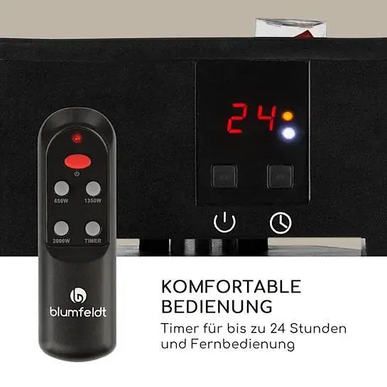 Инфракрасный обогреватель Blumfeldt Heat Guru 2000 Вт (10031870) - фото 4