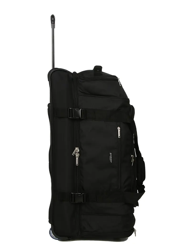 Велика сумка на колесах Airtex 819 Adrastée 80х37x40 см 88 л Чорна (Black) - фото 2