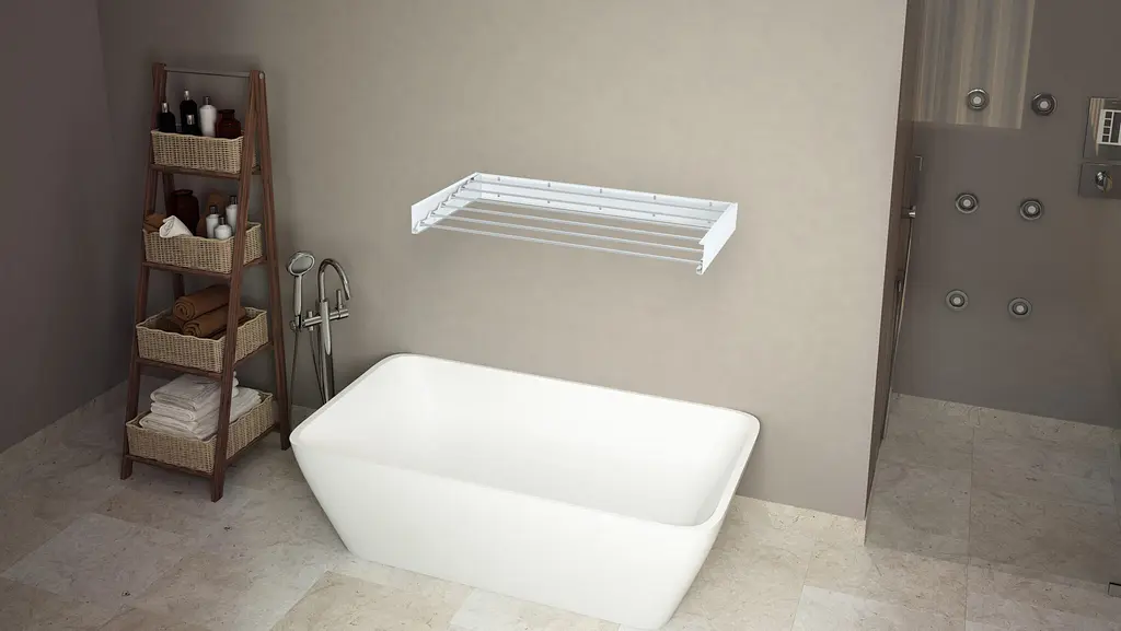 Сушарка для білизни настінна Colombo Ghost White (SP100W) - фото 6