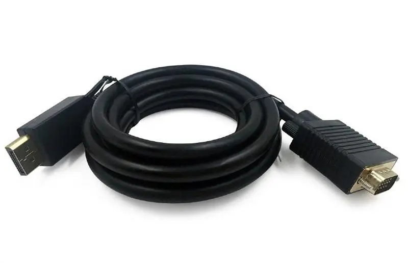 Кабель Cablexpert DisplayPort - VGA (M/M), 1.8 м, черный пакет (CCP-DPM-VGAM-6) - фото 2