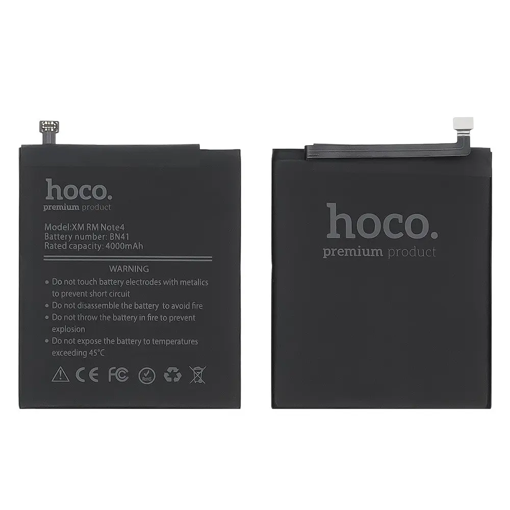Аккумулятор Hoco BN41 для Xiaomi Redmi Note 4 - фото 2