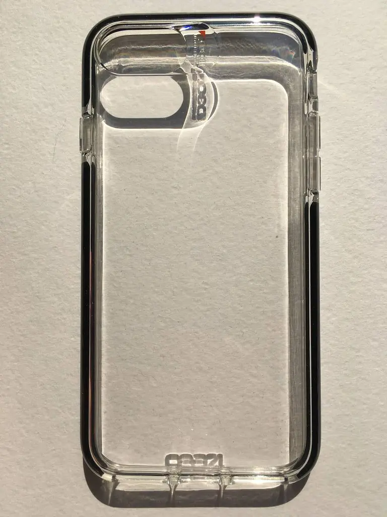 Протиударний прозорий чохол Gear4 Piccadilly D3O з антимікробним покриттям для iPhone 7/8/SE 2 3 2020/2022 (4.7") Black - фото 8