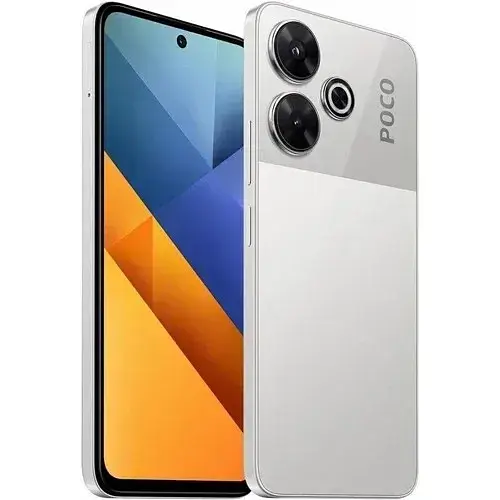 Смартфон Xiaomi Poco M6 4G 6/128GB Silver (Global Version) NFC - фото 5