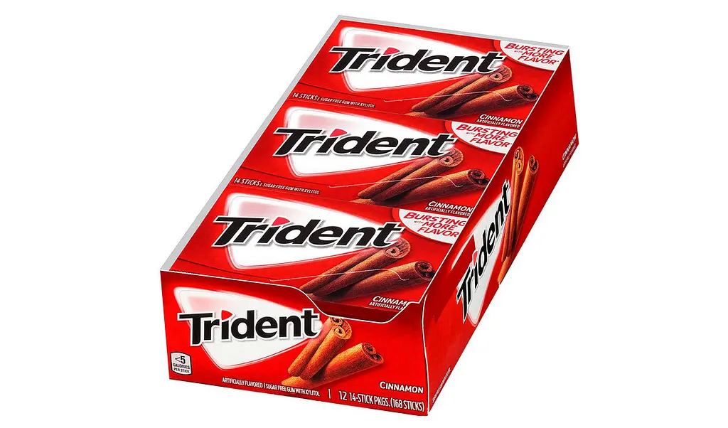 Блок Trident cinnamon 12x14 шт - фото 2