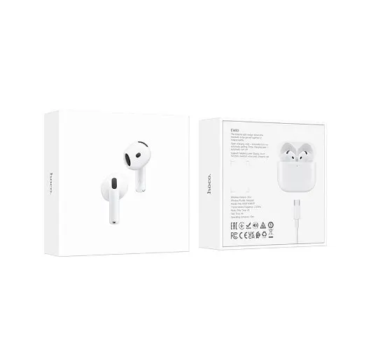 Навушники Hoco Bluetooth EW83 True wireless stereo headset білі - фото 2