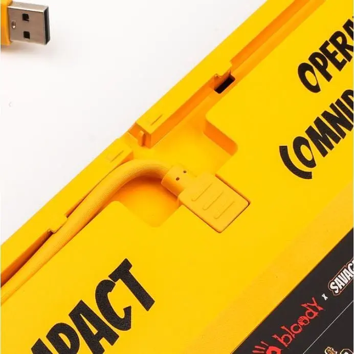 Клавіатура дротова A4Tech Bloody AT87 USB Renegade - фото 9