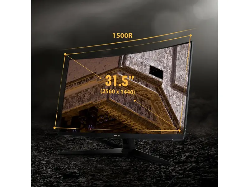 Монитор Asus TUF Gaming VG32VQ1BR - фото 7