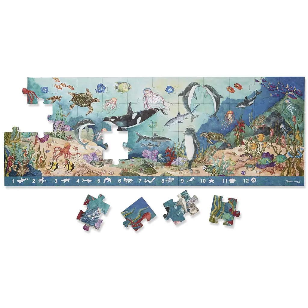 Мега-пазл Melissa&Doug Морське дно, 48 елементів (MD4493) - фото 2