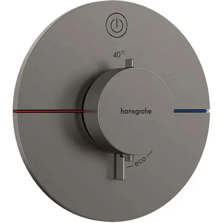 Термостат для душу Hansgrohe ShowerSelect Comfort S brushed black chrome 15553340
