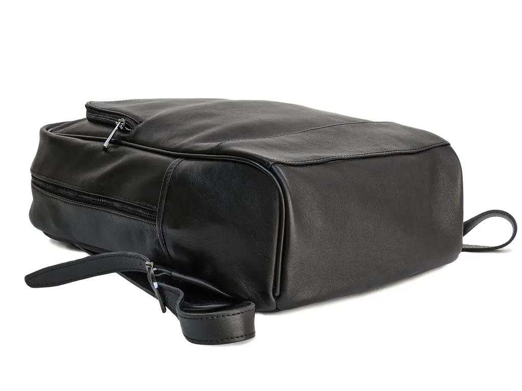 Мужской кожаный рюкзак Newery 12х30х42 см acs0026375 - фото 9