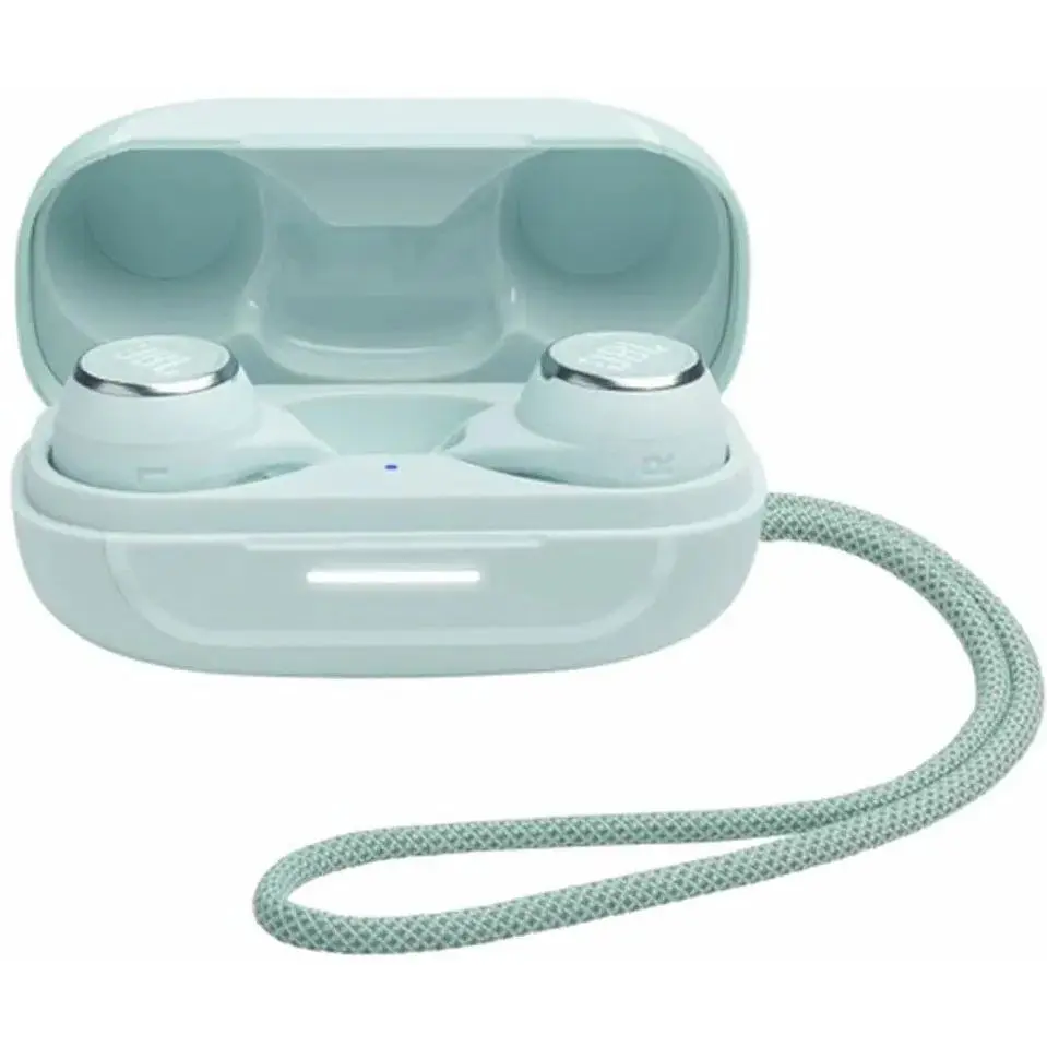 Полностью беспроводные наушники JBL Reflect Aero стерео гарнитура в кейсе с шумоподавлением мятная - фото 3