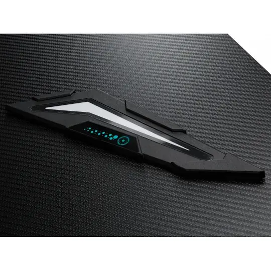 Комп'ютерний ігровий стіл GT Racer T-1213 Black [111744] - фото 7