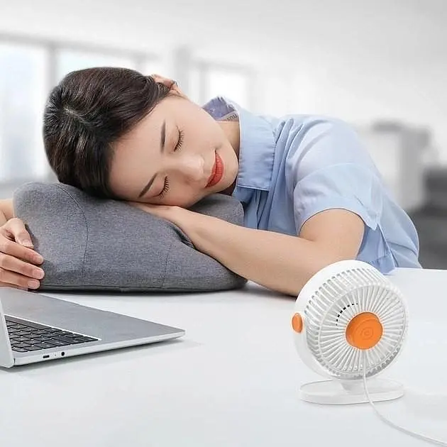 Портативний вентилятор Baseus Serenity Desktop Fan ACYY000002 White - фото 10