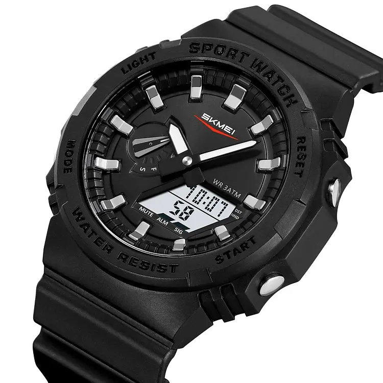 Чоловічий наручний годинник 2351BKWT Black-White Skmei acs0029984 - фото 2