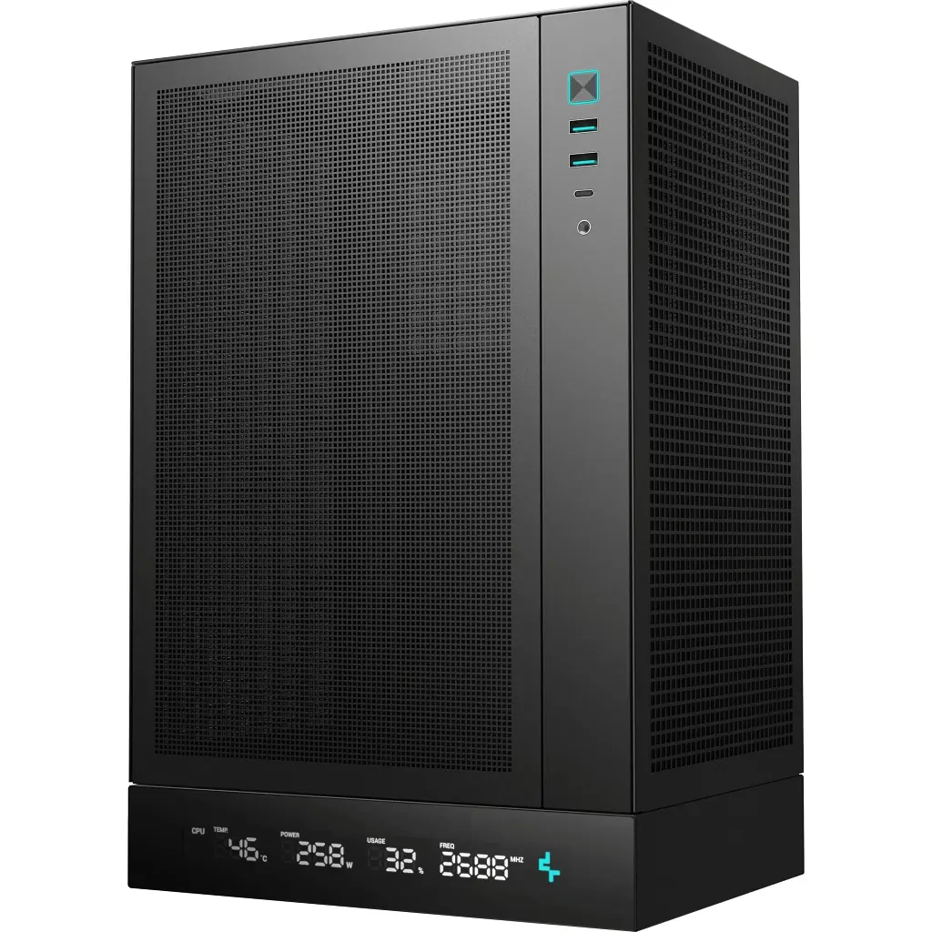 Корпус для ПК Deepcool CH170 Digital Black (R-CH170-BKNPI0D-G-1) - фото 9
