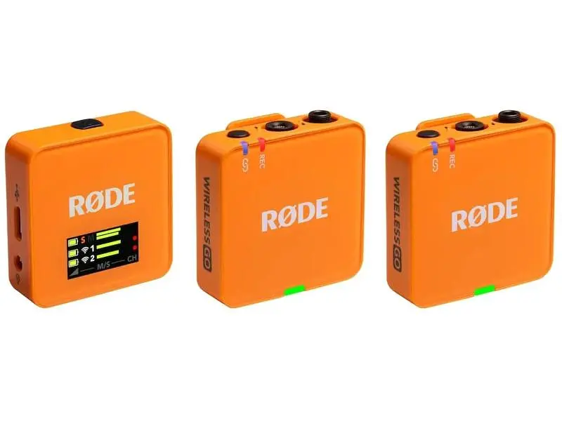 Мікрофонна радіосистема Rode Wireless GO Gen 3 Oragne