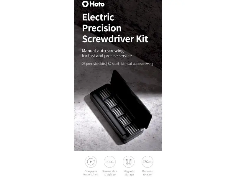 Електровикрутка Xiaomi HOTO Electric Screwdriver (QWLSD010) - фото 11