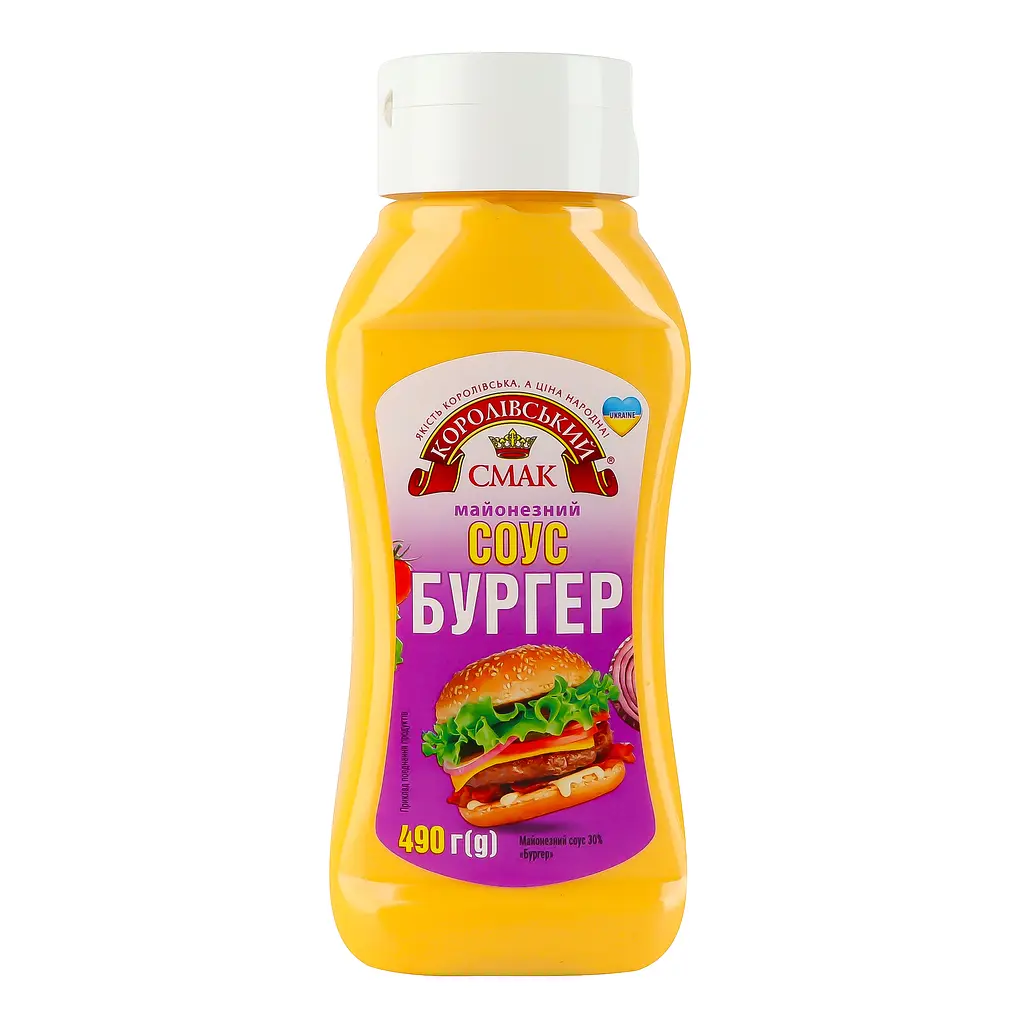 Соус майонезный Королівський смак Бургер 490 г - фото 2