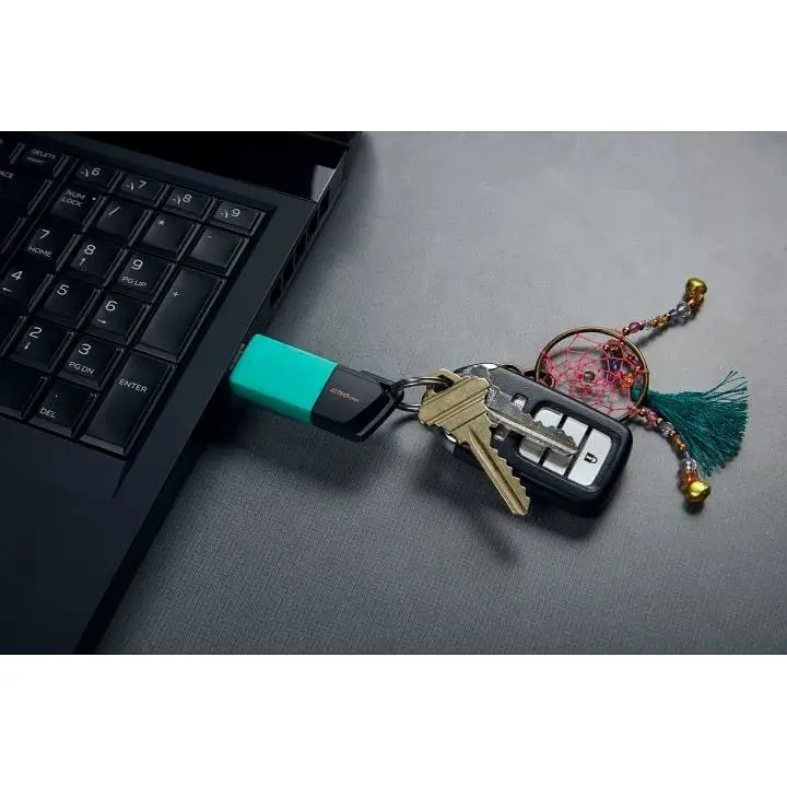 USB флеш-накопичувач Kingston DataTraveler Exodia M 256GB USB-A 3.2 Gen 1 Black/Teal (DTXM/256GB) [69967] - фото 8