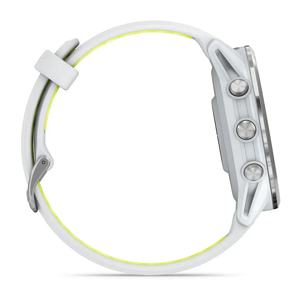 Смарт-годинник Garmin Forerunner 970 Whitestone/Amp Yellow (010-02969-11) - фото 5