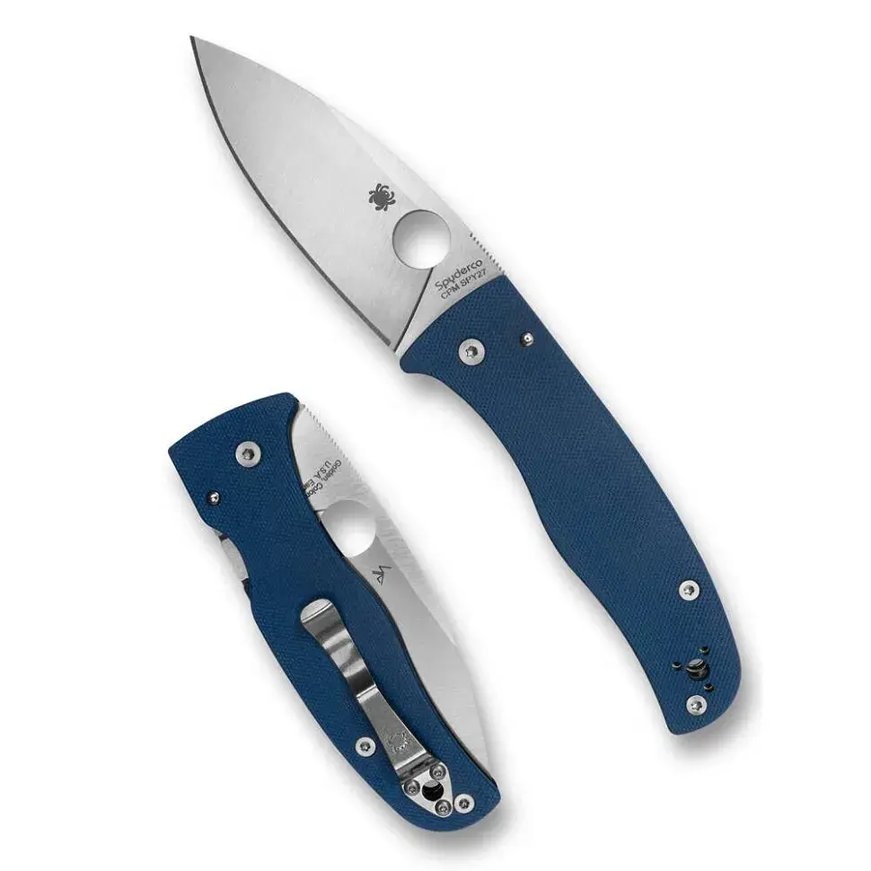 Ніж Spyderco Bodacious cobalt blue - фото 2