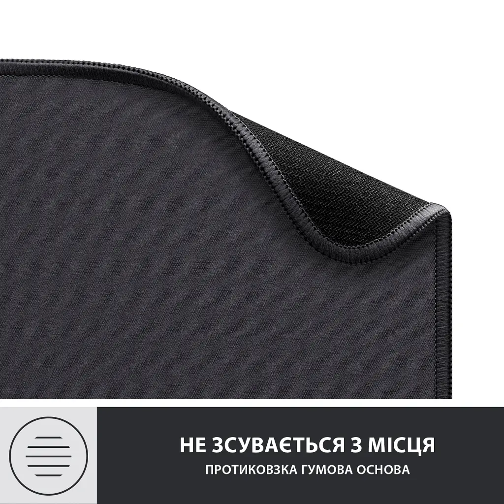 Килимок для мишки Logitech Mouse Pad Studio Series Graphite (956-000049) - фото 7