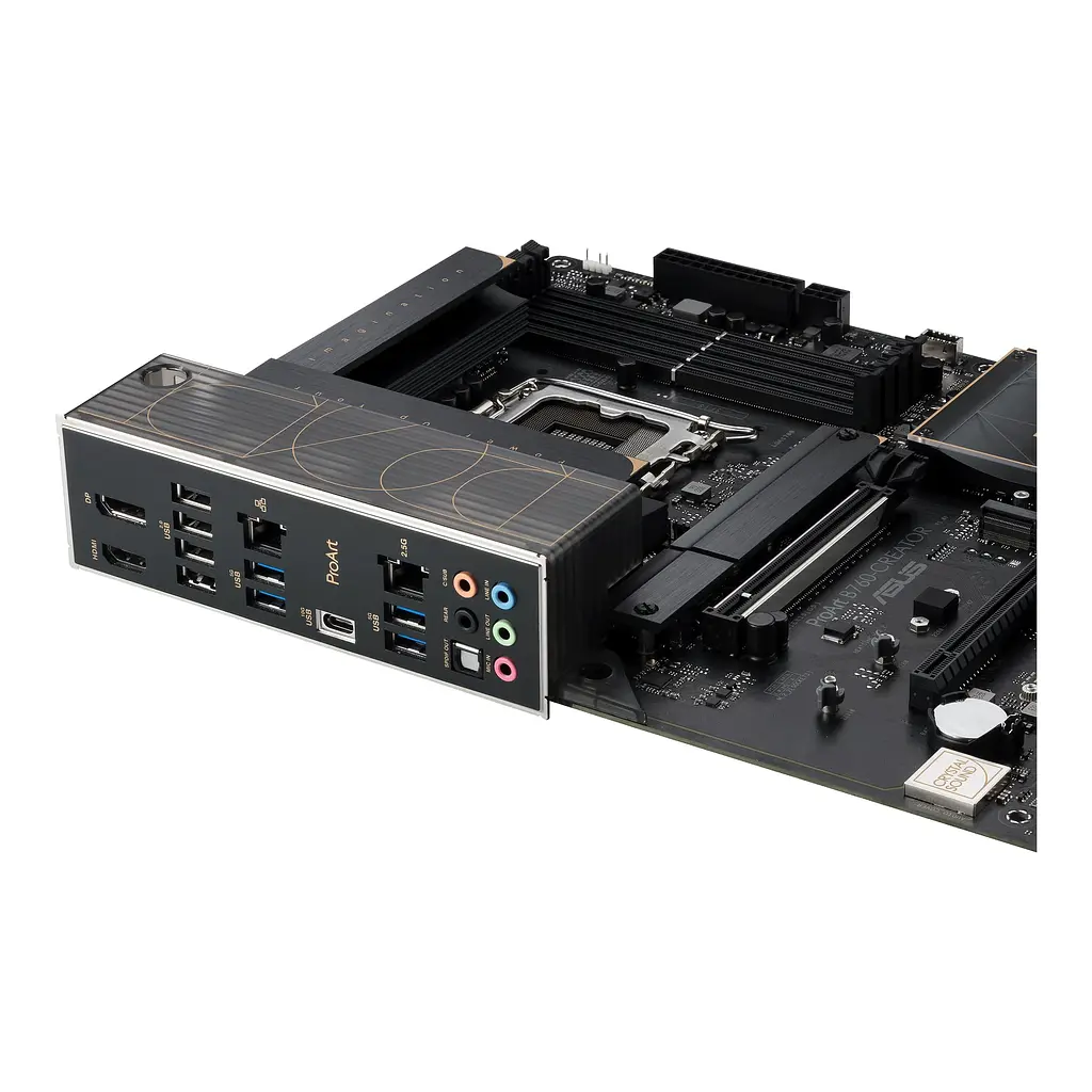 ASUS Материнська плата PROART B760-CREATOR s1700 B760 4xDDR5 M.2 HDMI DP ATX - фото 6