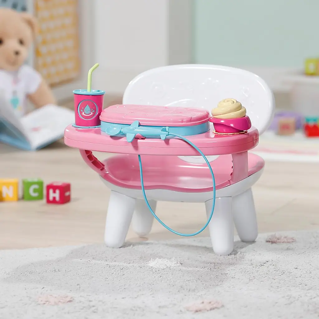 Інтерактивний столик для годування ляльки BABY BORN S2 – ЧАС ОБІДУ (світло, звук) BABY born 840634 - фото 4