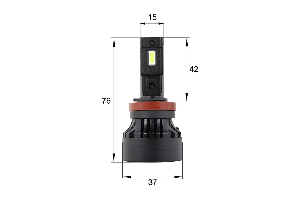 Комплект світлодіодних ламп Infolight S1 H11 50W - фото 3