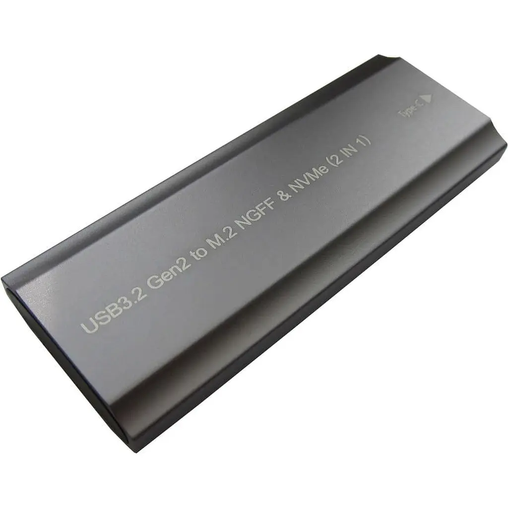 Зовнішня кишеня Dynamode M.2 SSD NVMe/SATA combo USB3.1 GEN2 USB-C (DM-CAD-SSD05) - фото 3